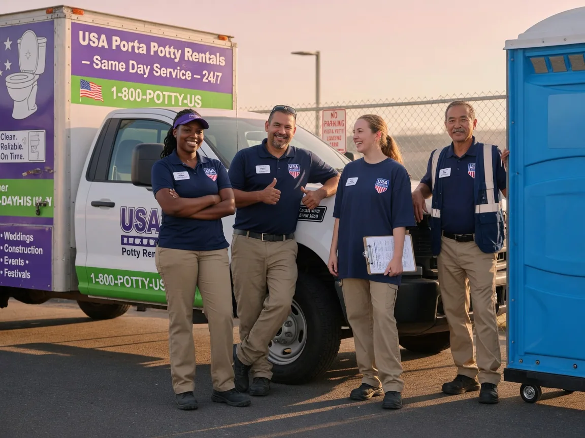 Porta Potty Rental company in Gustine, CA